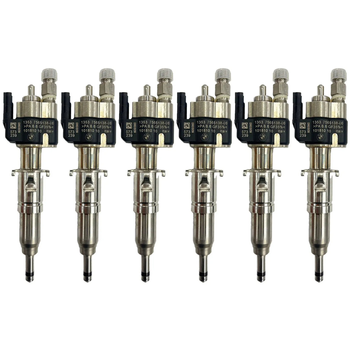 6x Einspritzventil für BMW 1er 3er 5er E87 E60 E90 13537589048 13537565138-06