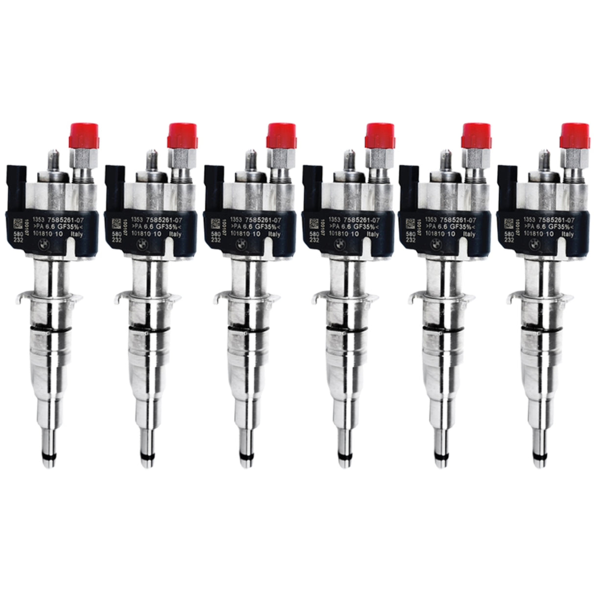 6x Einspritzdüse Einspritzventil VDO 13537585261-07 13537589048 N43 N53 BMW Benzin