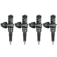 4x VW Passat 3BG 1,9TDI Pumpe Düse Element 038130073AJ Bosch 0414720037 Golf A3