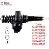 Pumpe Düse Einheit Einspritzdüse 0414720039 AUDI SEAT SKODA VW 0414720021