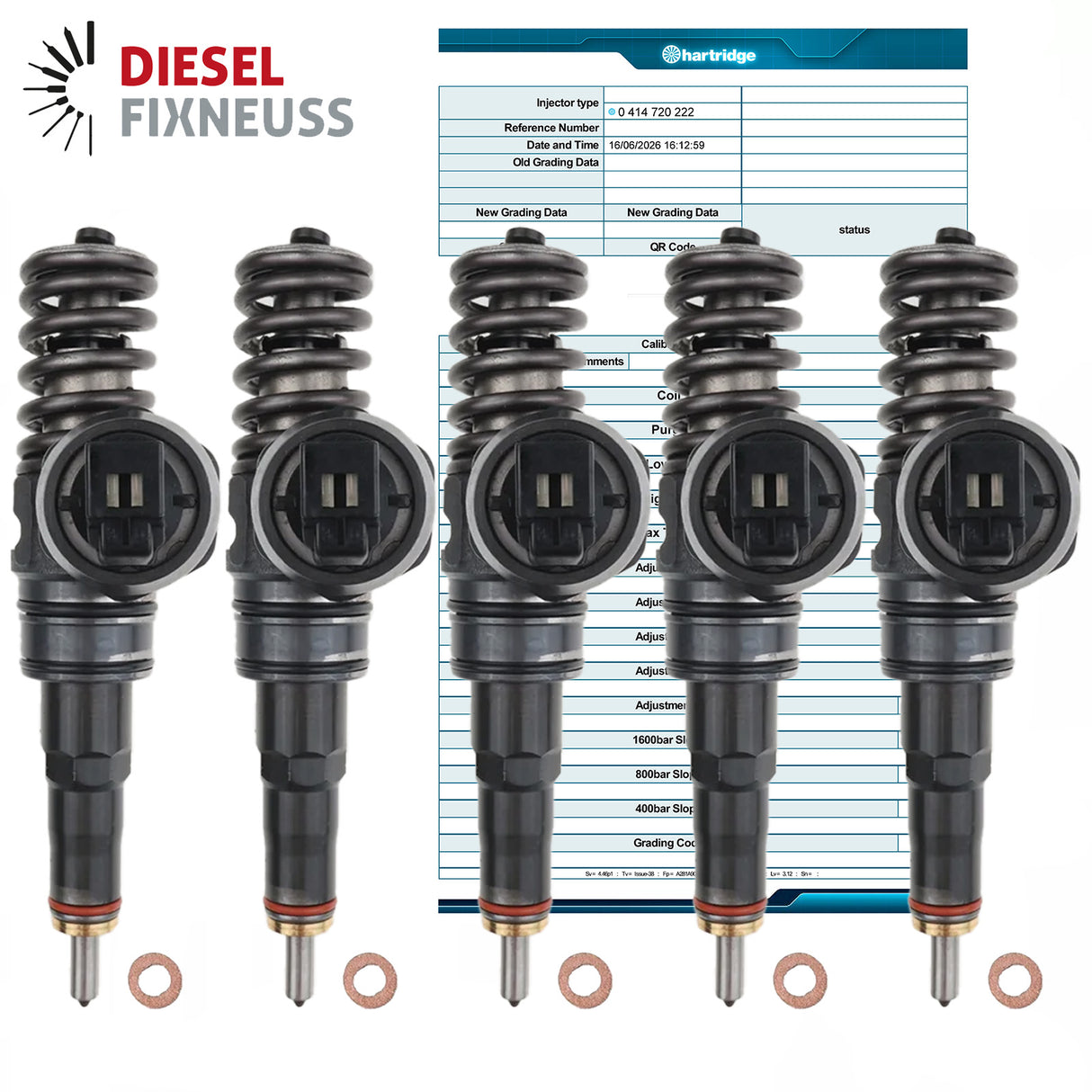 Bosch Injektor Pumpe Düse Einheit VW Audi 0414720222 038130073BC 038130079MX
