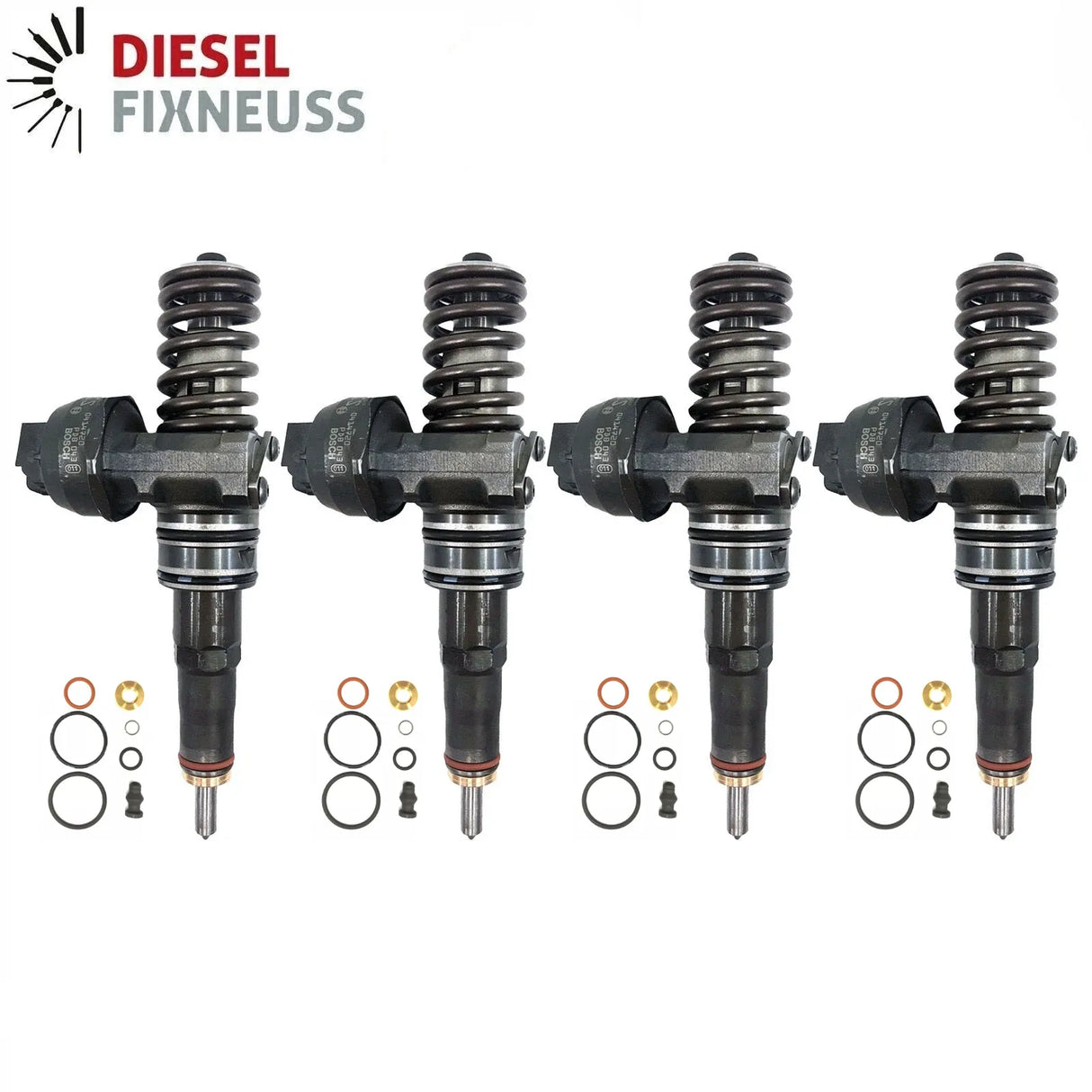 4x 0414720312 038130073BQ Pompe Bosch pour Audi VW Seat Skoda 2.0 TDI