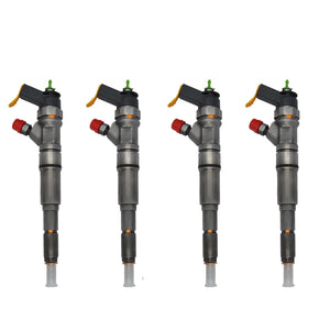 4x Inyector de combustible BOSCH 0445110002 para 1.9JTD y 2.4 JTD