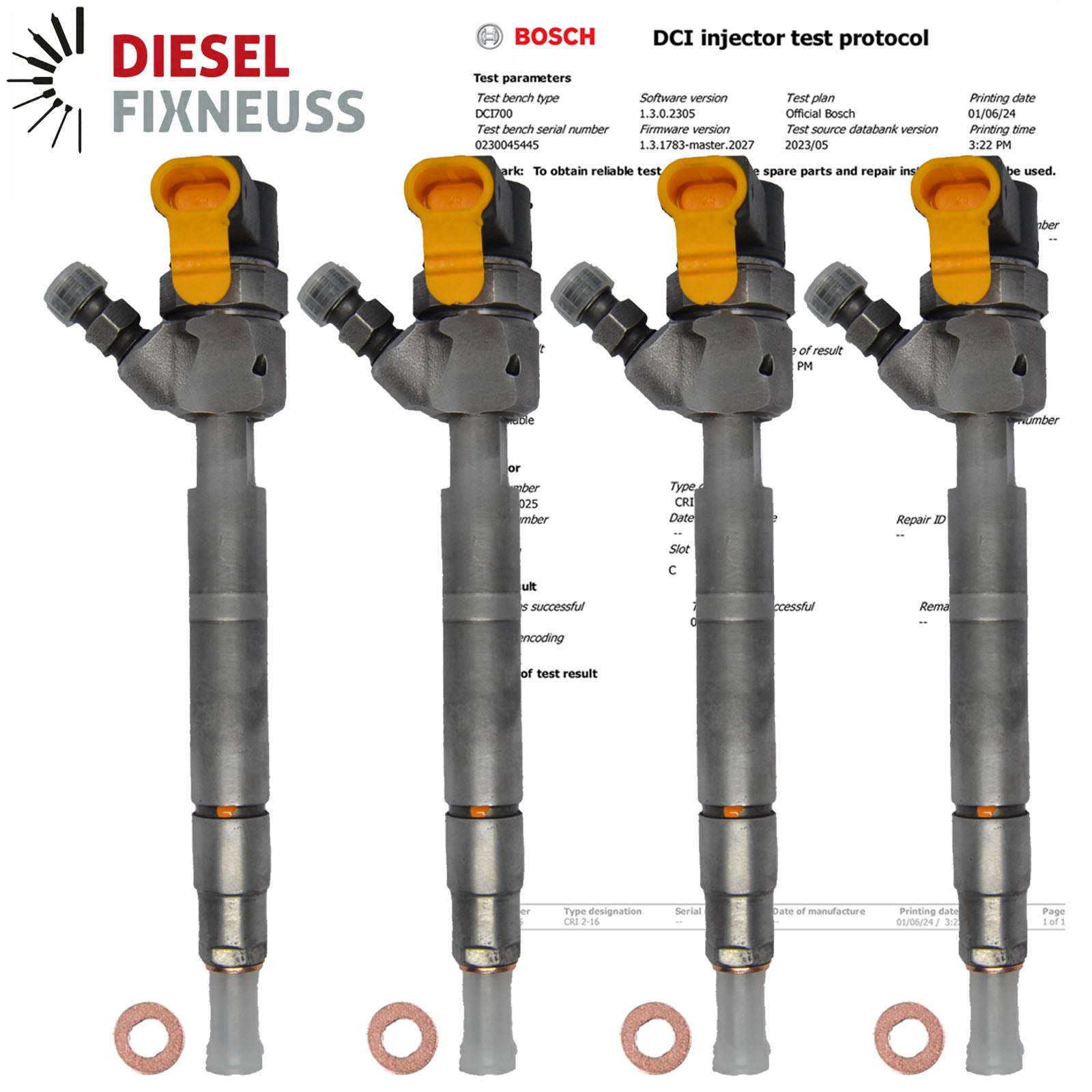 Injektor-Mercedes-CDI-C-KLASSE-A6130700687 0445110025