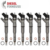 6x Einspritzdüse Injektor BMW E39 530d X5 730d 0445110047 7785984 BOSCH