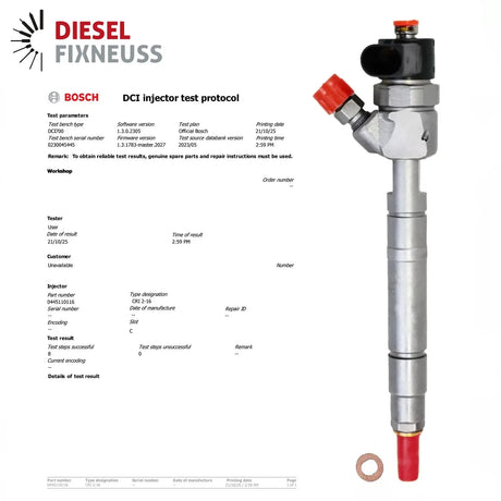 Mercedes A-Klasse W168 Einspritzdüse Injektor BOSCH A6680700987 A6680701287