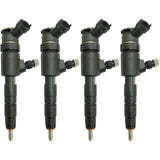 4x Einspritzdüse BOSCH Injektor Citroen C2 C3 Peugeot 206 307 0445110135 1.4 HDI
