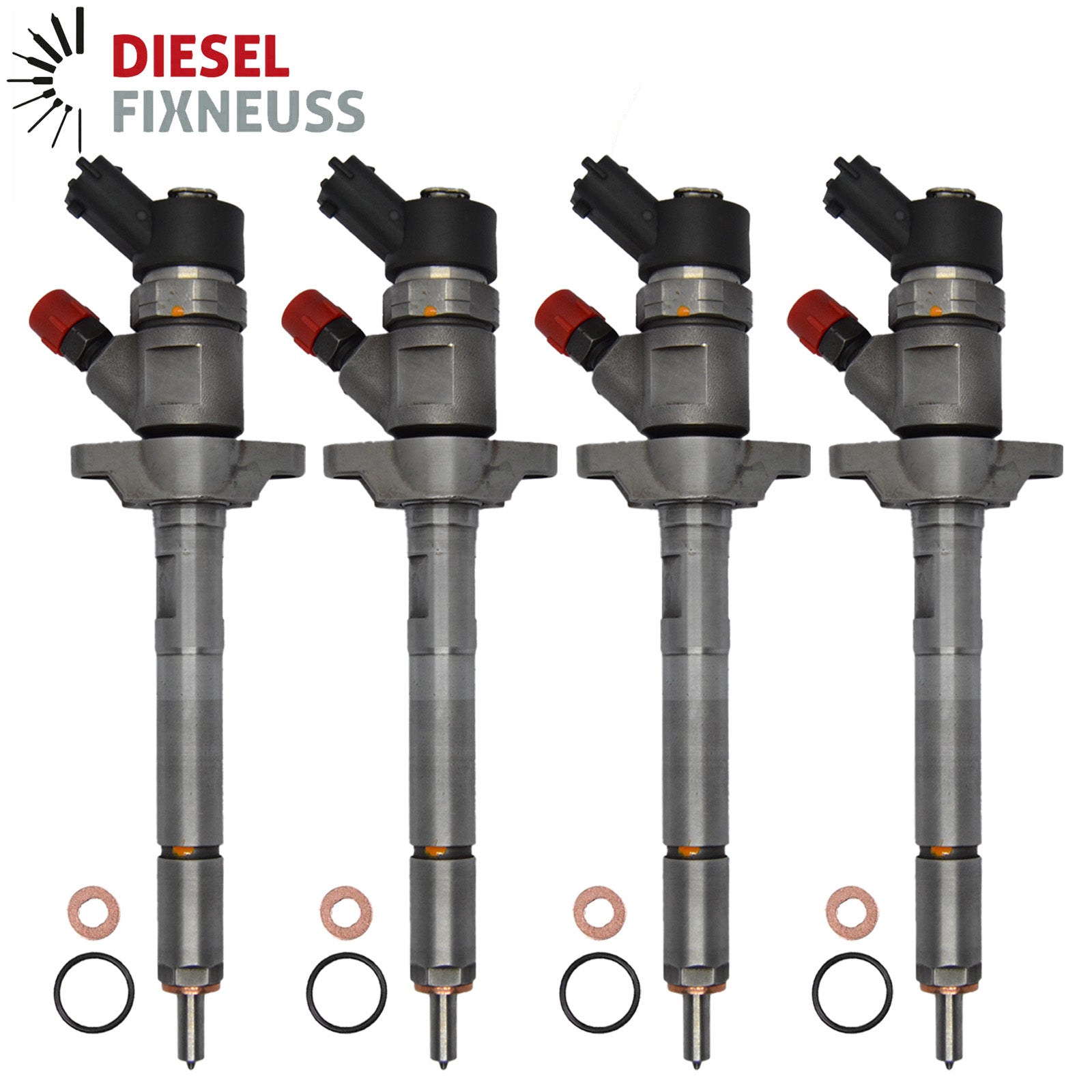 4xEINSPRITZDÜSE 0445110239 0986435122 Citroen Fiat Ford Peugeot RM3M5Q 9F593 HDi