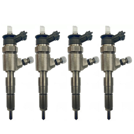 4x Bosch 0445110252, genuine Bosch injector for Citroën and Peugeot 1.4 HDi engines. Compatible with C2, C3, 206, 207 and Bipper models. High performance diesel injection solution.Professional solution for reliable engine performance!