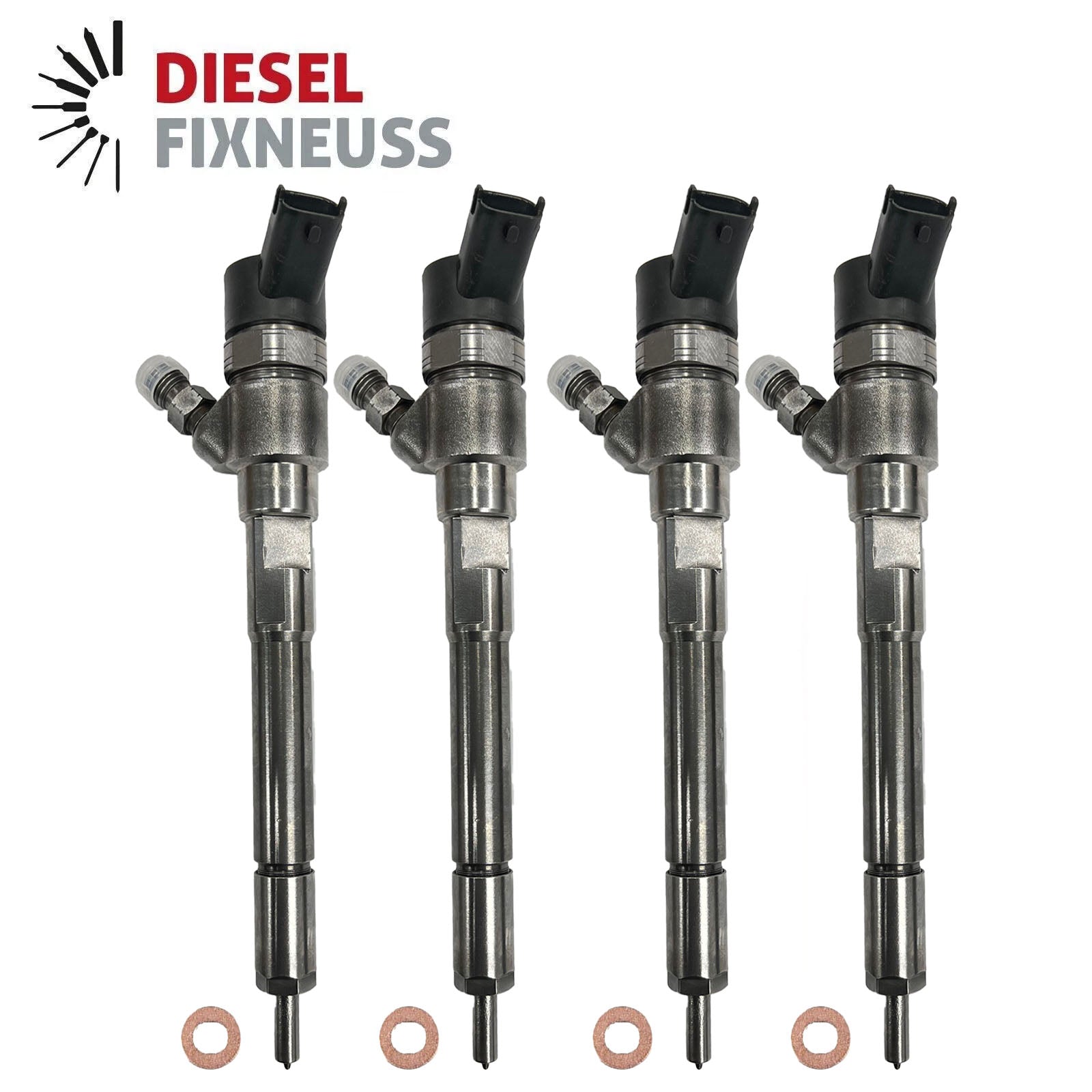 4x Bosch Einspritzdüse 0445110270 Injektor 0986435135 Opel 2.0 CDTI CHEVROLET