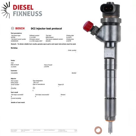 Bosch Common-Rail Einspritzdüse 0445110324 – Mercedes-Benz A6400701187