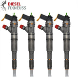 4x 0445110353 Inyectores Ford Focus 1.6 TDCi 9M5Q9F593AA ­1633633