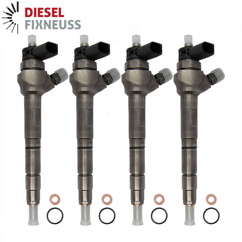 4x Einspritzdüse 2.0 TDI 0445110368 AUDI VW 0445110369 CFF CFH CFG