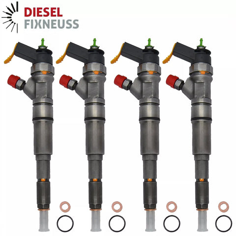 4x Einspritzdüse 0445110473 1,6TDI 04L130277AD VW CXMA 85KW 115PS AUDI SKODA