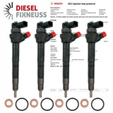 4x Renault Trafic III 1.6 DCI bosch injectors (part number 0445110569/166000804R) with test report(Bosch DCi 700). Compatible with multiple Opel, Renault, and Fiat diesel vehicles including Talento, Vivaro B, Trafic III, Talisman, Scénic IV, Megane IV, Grand Scénic IV, and Espace V models. Comes with 1-year warranty without kilometer limitation.