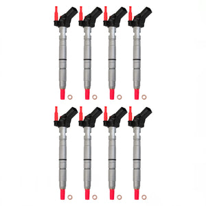 8x Bosch Fuel Injector 0445115058 Injector Audi A4 A5 3.0 TDI A8 Q7 0986435364