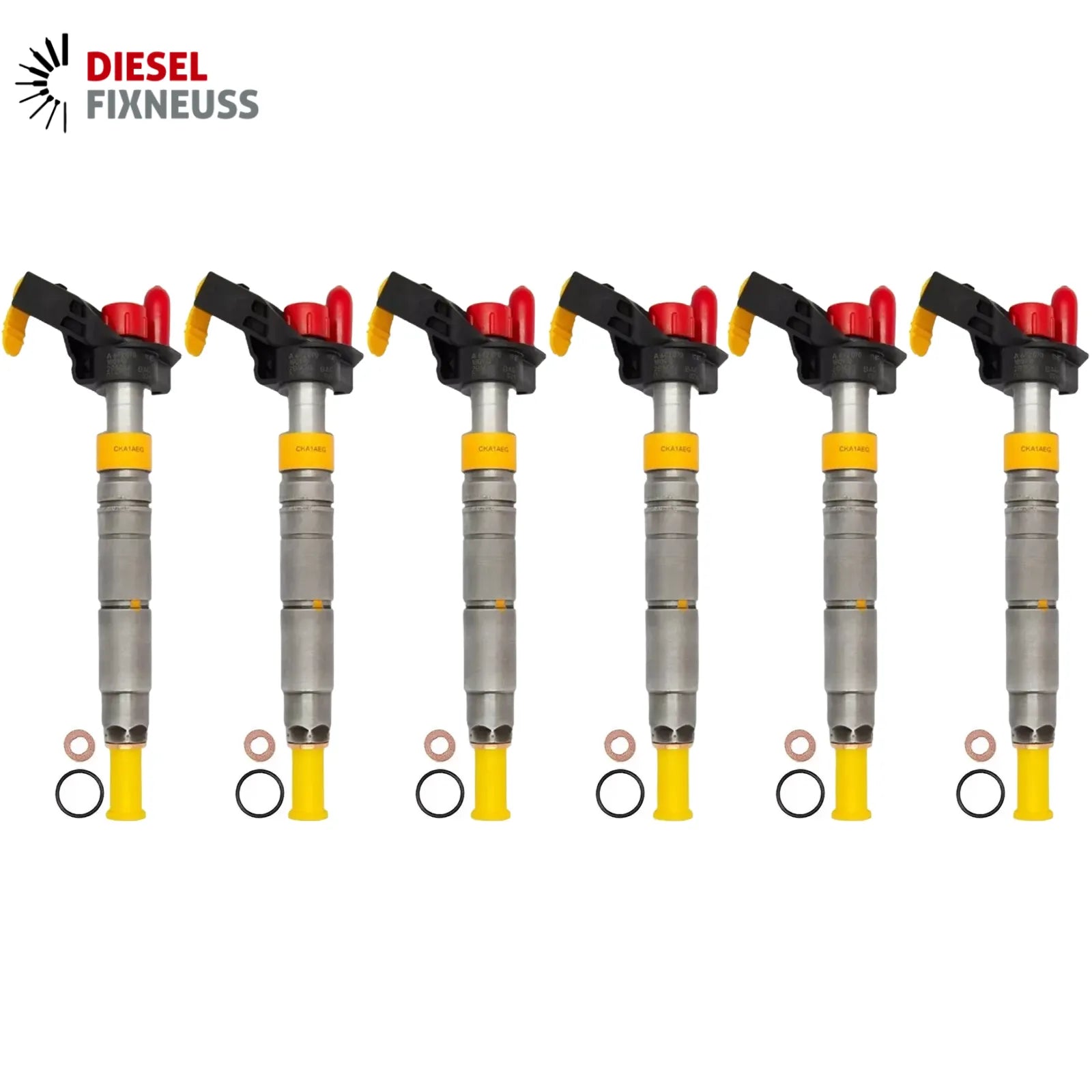 6x Injektor Einspritzdüse für Mercedes Benz 3,0 CDI A6420701187 0445116026