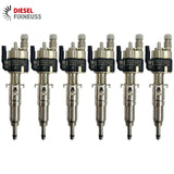 6x 13537589048-11 Injecteur de carburant VDO N53 BMW Essence 13537565137