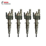 4x Fuel Injector BMW 1/3/5 Series | Part No: 13537589048-05/13537565138 Benzin | Compatible with N45/N43/N53 Engines | Includes Copper Ring, O-Ring, Test Report | 1-Year Unlimited Mileage Warranty
