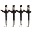 4x Denso Injektor 16600-EC00A YD25DDTI Nissan NAVARA 2.5 DCI 174PS