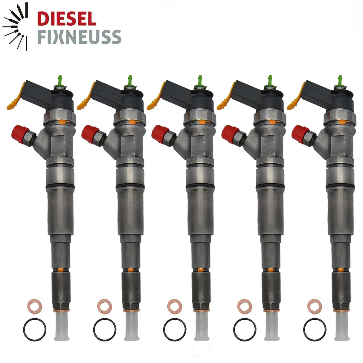 5x Iniettore Mercedes ML 270 E320 CDI 0445110035 0445110096