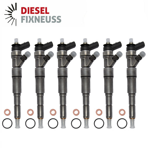 6x Einspritzdüse 0445110131 Injektor BMW E46 320d (150PS) 330d 330xd (204PS)