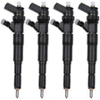 4x Bosch Injektor 55566050 55496735 0986435201 0445110327