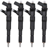 4x Bosch Injektor 55566050 55496735 0986435201 0445110327
