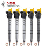 5x Injector Volvo S60 V60 S80 V70 XC70 Bosch 31272690 0445116016