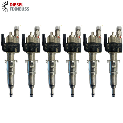 6x Injection Valve VDO 13537589048 13537565138-05 13537565137 N43 N53 BMW Petrol