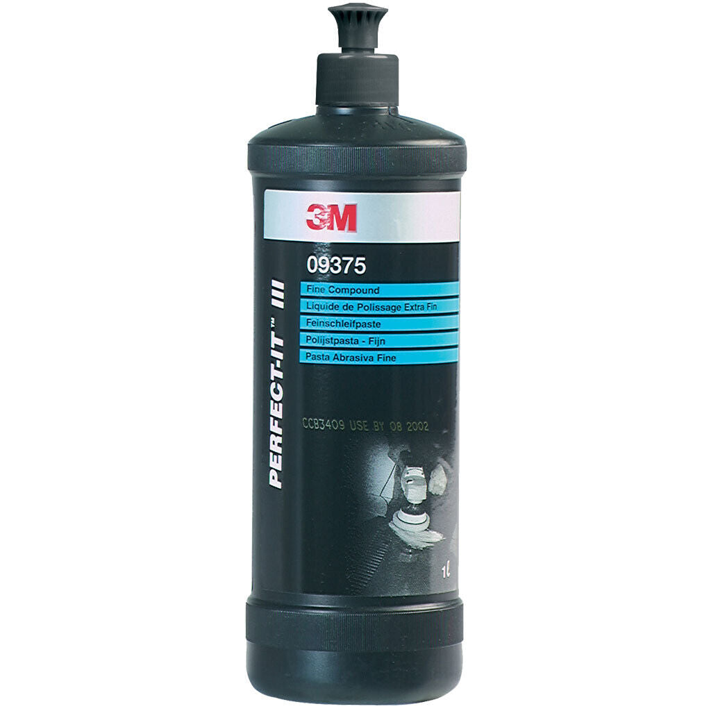 3M Polituren Set 51815 + 80349 + 09375 je 1 Liter Schleifpaste SONDERPREIS!