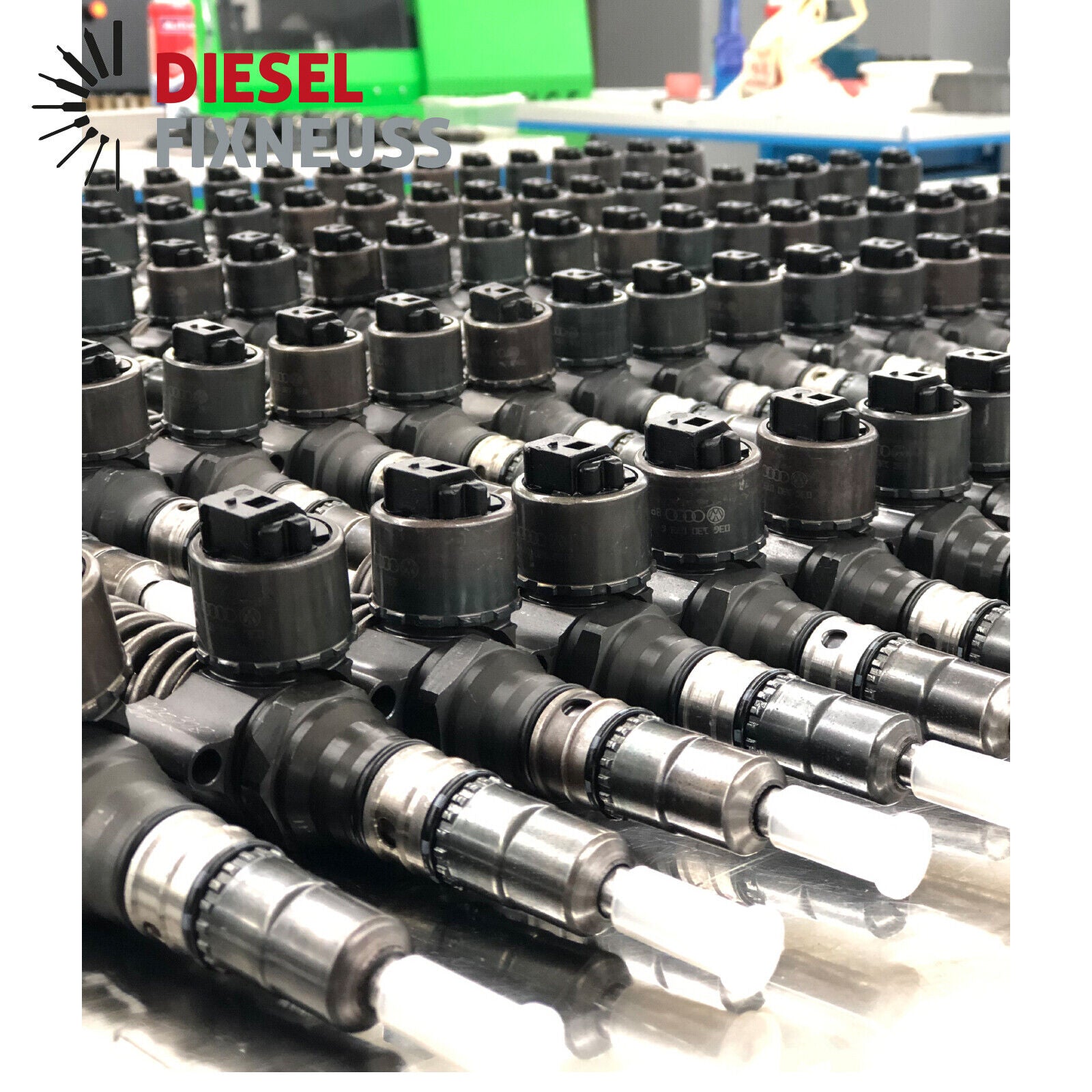 4x Pumpe Düse Einheit  Injector 038130073BN 0986441568 0414720313 1.4 1.9 TDI