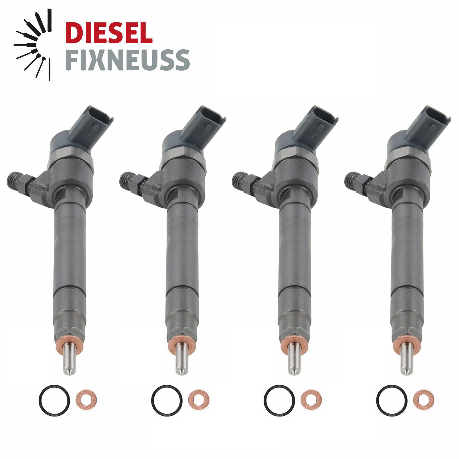 4x Einspritzdüse 0445110270 Vauxhall Antara 2.0 CDTI Bosch Diesel Injector 