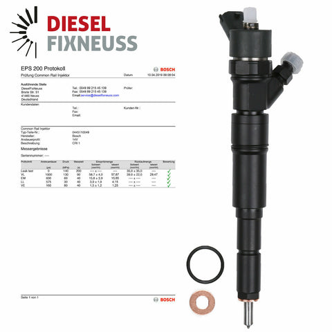 Einspritzdüse INJEKTOR LAND ROVER FREELANDER 2.0 TD4 0445110130 Injector