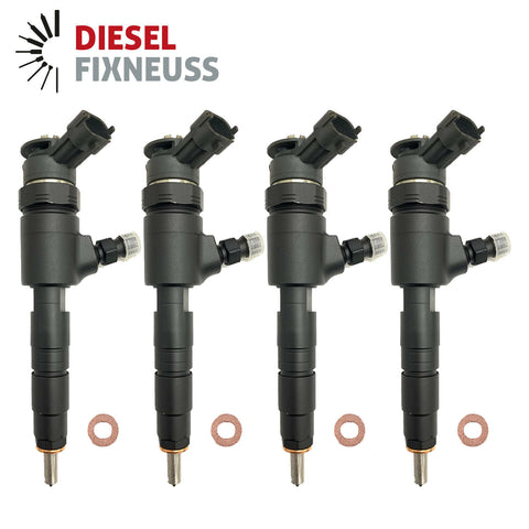 4x EINSPRITZDÜSE 0445110135 9648786280 Citroen Xsara C2 C3 1.4Hdi 50Kw