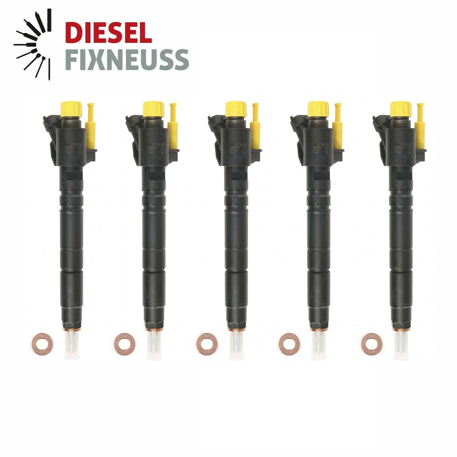 5x Volvo 2.4 D Einspritzdüse Injektor 0445116016 0986435393