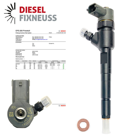 0445110183 0986435102 Bosch Injektor Einspritzdüse OPEL + FIAT + FORD Diesel
