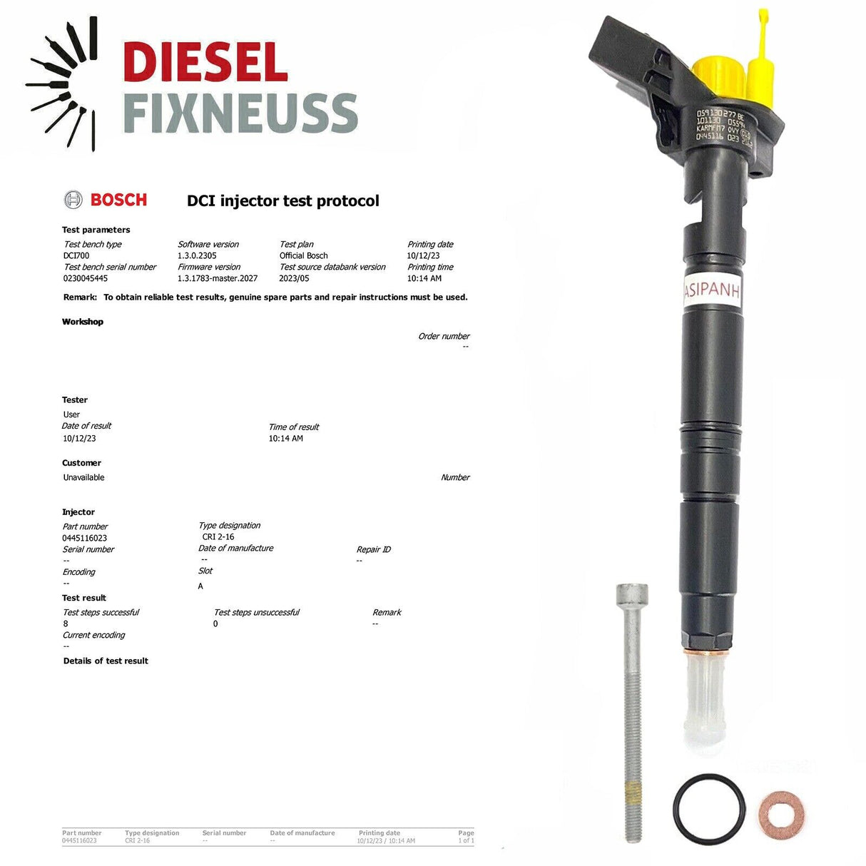 Einspritzdüse Injektor 6x Audi A4 A5 A6 Q5 2,7 3,0 TDI 059130277AR 059130277BE