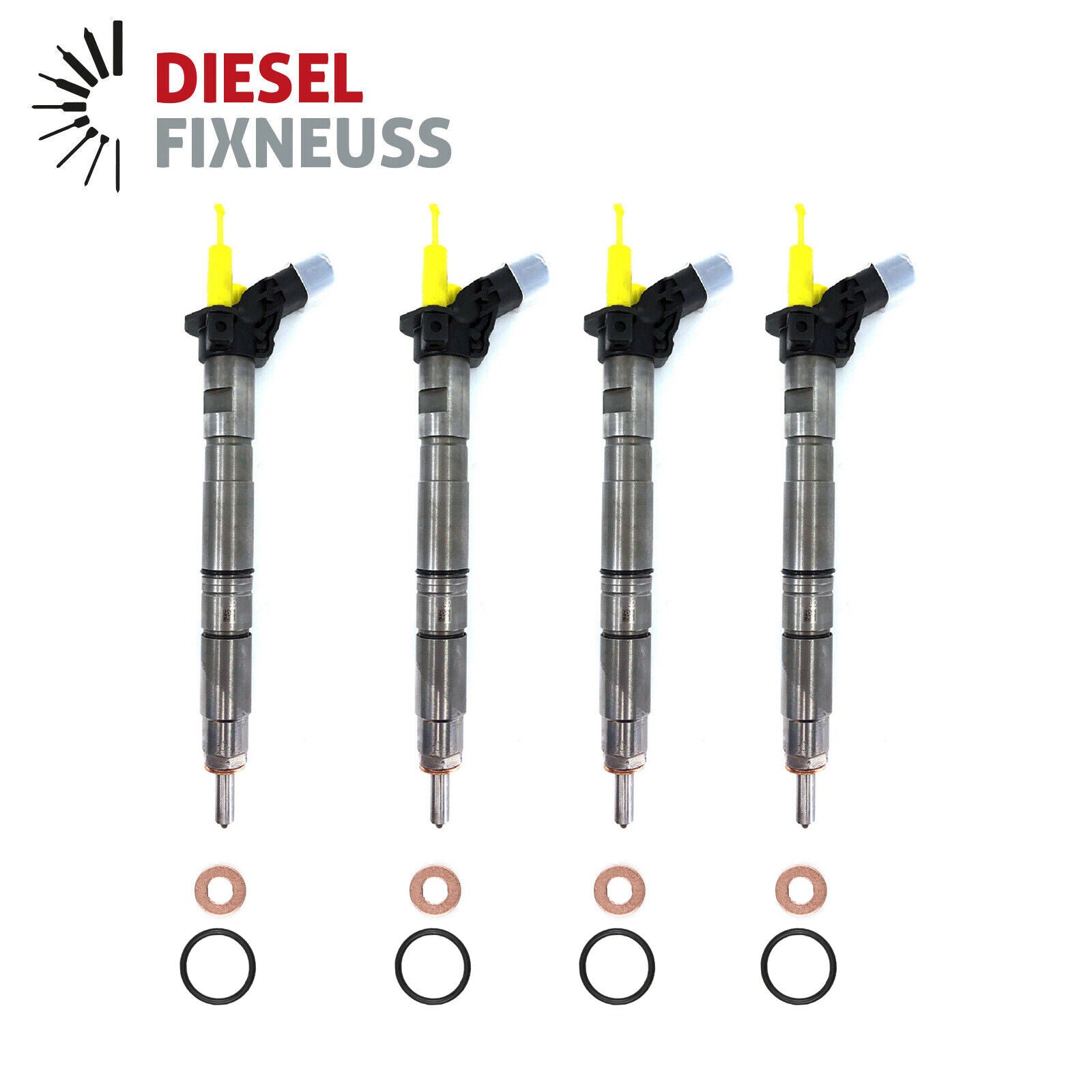 4x Einspritzdüse Injektor 0445115087 Ford Citröen Peugeot Jaguar 96 874 54380