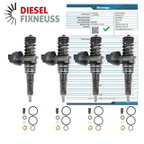 4 x Bosch Pumpe Düse Einheit PDE 0414720037 038130073AJ VAG 1,9TDi Injektor