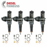 4x AUDI SEAT SKODA VW 1.9TDI PD DIESEL INJECTORS SET 038130073BA 0414720216