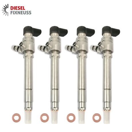4x Siemens/Vdo Injectors (7H2Q-9K546-CB) with Test Report for Land Rover Discovery III, IV, and Range Rover Sport (2004-2018). Compatible with 2.7 TDV6 Diesel Euro 4 engines, 2720cc, 140 KW, 190 HP. Part numbers: LR008837, LR006496, A2C59513553, X11-800-002-002Z.