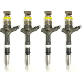 4x DENSO DCRI100360 model injectors for OPEL, Renault and SAAB vehicles. Suitable for vehicles with 3.0 CDTi/dCi/TiD (2958cc) engine, power range 162-177 HP/123-130 kW. Works with Y 30 DT, P9X 701 and D308L engine codes. Suitable for OPEL SIGNUM, VECTRA C, Renault ESPACE IV, VEL SATIS and SAAB 9-5 models.Part numbers: 8-97239161 series, 095000-0360, 7701477687.