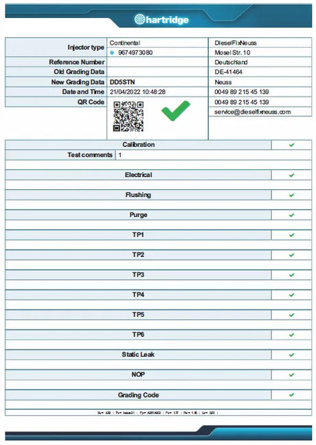 4x Injektor Ford Transit Connet Citröen Ford Focus 9674973080