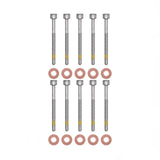 10x Zylinderschraube und 15×7.15×2.0 mm Dichtringe Einspritzdüse für Mercedes
