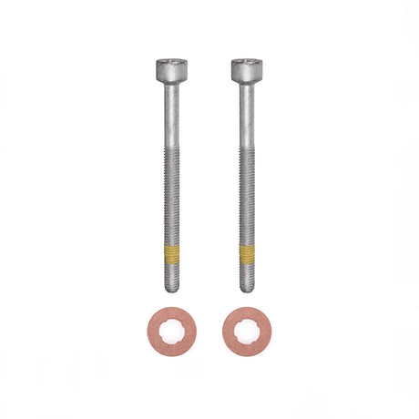 2x Zylinderschraube und 15×7.15×2.0 mm Dichtringe Einspritzdüse für Mercedes