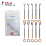 10x Zylinderschraube und 15×7.15×3.0 mm Dichtringe Einspritzdüse für Mercedes