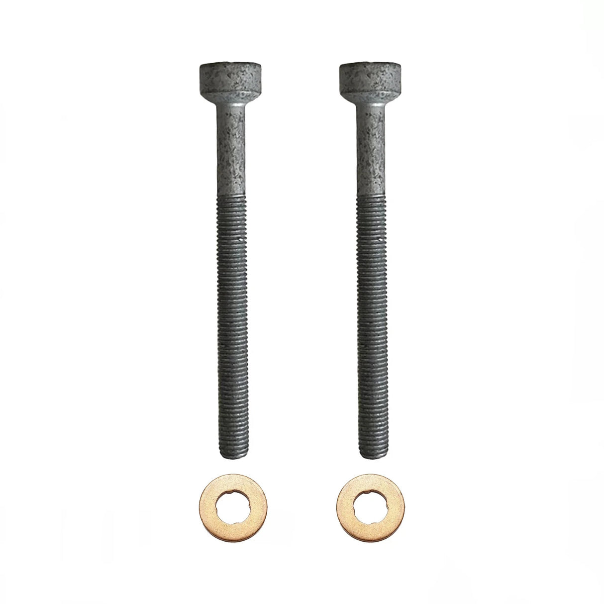 2x SCHRAUBE EINSPRITZDÜSENHALTER +15×7.15×1.5 mm DICHTRING FÜR MERCEDES