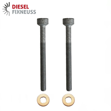 2x SCHRAUBE EINSPRITZDÜSENHALTER +15×7.15×1.5 mm DICHTRING FÜR MERCEDES