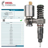BEBE2A00001 Delphi Injecteur Land Rover Discovery II Defender 2.5 Td5